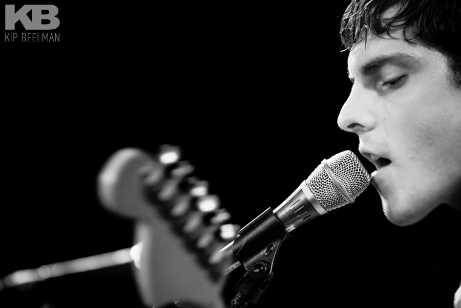 Lincoln Barr rocking the mic - Red Jacket Mine