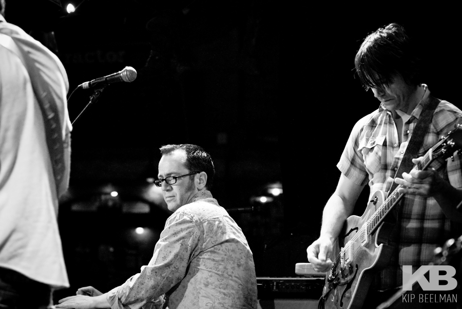 Patrick Porter of Red Jacket Mine on steel guitar jamming with Ian Moore