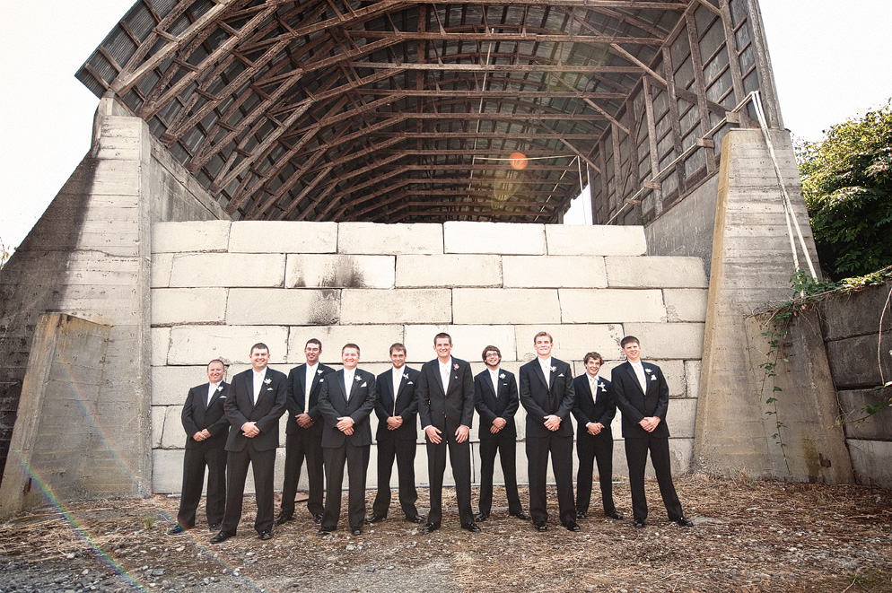 Sallie and David's beautiful Lord Hill Farms wedding in Snohomish, WA captured by Seattle Wedding Photographer Kip Beelman.