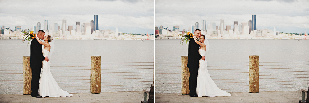Robert and Natalie's wedding captured by Seattle Wedding Photographer Kip Beelman