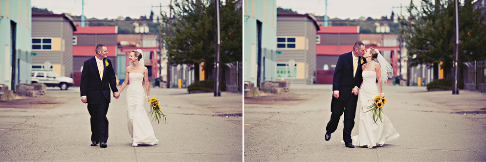 Robert and Natalie's wedding captured by Seattle Wedding Photographer Kip Beelman